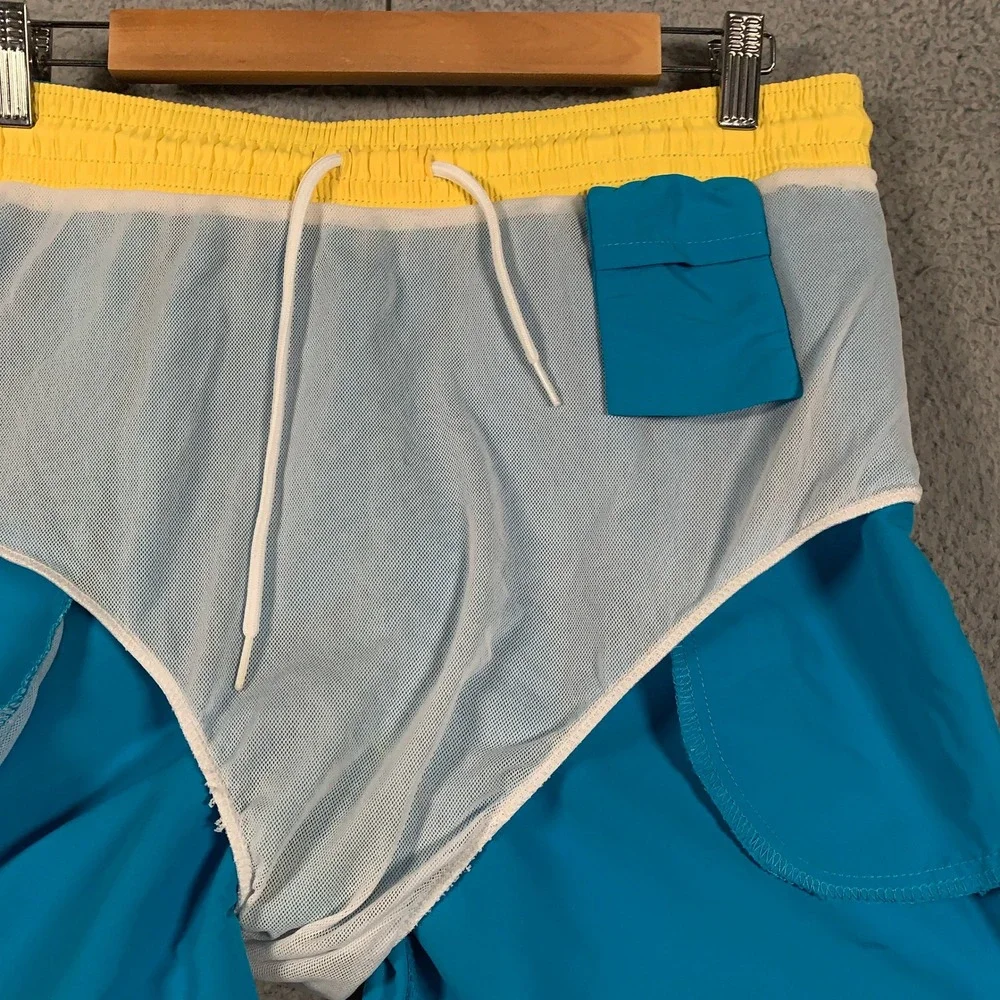 Polo Ralph Lauren Swim Trunks Men's XL Blue Classic Pony Mesh Lined Surf Shorts